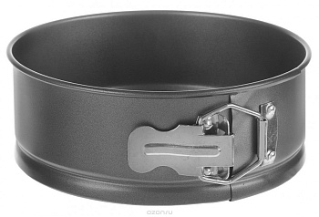 93-cs-ea-25-04 форма круглая разъемная 24х7см (гранит) linea easy