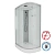 душ.каб. niagara eco e120/80/13l/mt (1200х800х2150) низкий поддон, стекло матовое