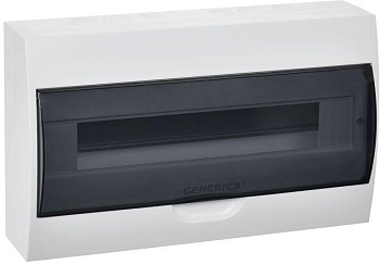 бокс щрн-п-18 мод. навесной пластик ip41 generica mkp12-n-18-41-g