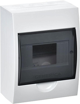 бокс щрн-п-6 мод. навесной пластик ip41 generica mkp12-n-06-41-g