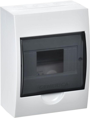 бокс щрн-п-6 мод. навесной пластик ip41 generica mkp12-n-06-41-g