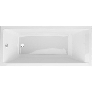 ванна акриловая gem 180x80см без каркаса