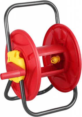 катушка для шланга на колесах 45м grinda