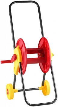 катушка grinda для шланга на колесах 60м 1/2"