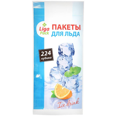 пакеты для льда, 224 кубика