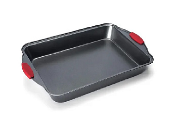 64-4209 противень низкий 39х26х2см, linea easy silicone