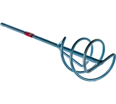 миксер для сухих смесей оцинков. 80 х 400 мм хвостовик sds+