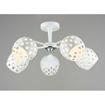 люстра sl6864-5 wt+cr 000066035