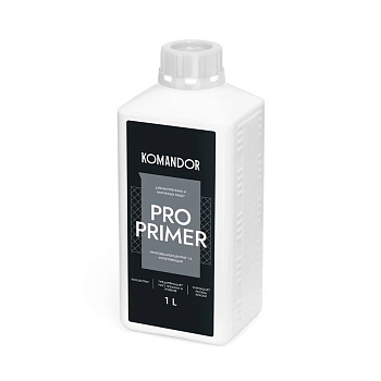 грунтовка-концентрат "pro primer" универс. 1 л (1/10) "komandor"