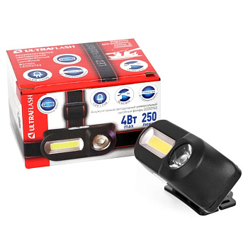 фонарь ultraflash led53763 ultraflash led53763 (фонарь налоб.аккум 3,7в)