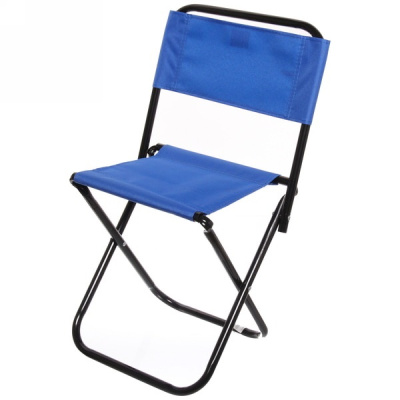 стул складной кемпинговый 33х27х35, синий