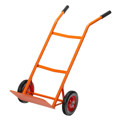 тележка "сибртех" ручная 2-х колёсная, облегчённая, 120 кг., платформа 350*200