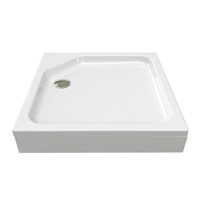 душевой поддон niagara nova ng-90-90qrus (90х90х17) квадрат,белый