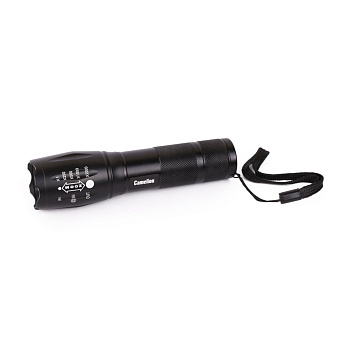 фонарь camelion led51530 (фонарь, черн., led, 5 реж.)