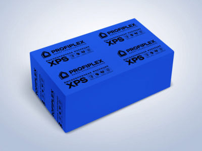 пенополистирол экструдированный xps profiplex extra 250-l 1185*585*40 (0,027729м3)