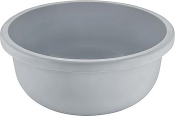 таз круглый 6,5л серый шторм (то)