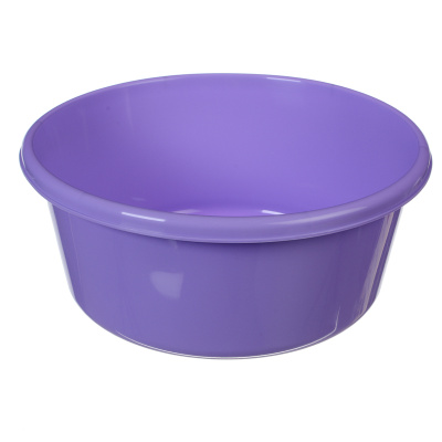 таз круглый 14л. лиловый