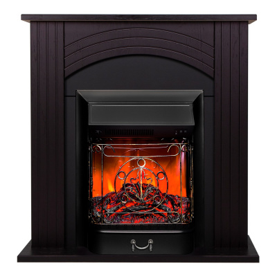 электрокамин realflame hanna dn с очагом majestic lux black без пульта