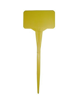 таблички садовые 45*9,5*15,5 т38 bissa желтые