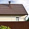 металлочерепица 1,18*2,25м 0,45мм classic modern pe ral 8017 шоколад