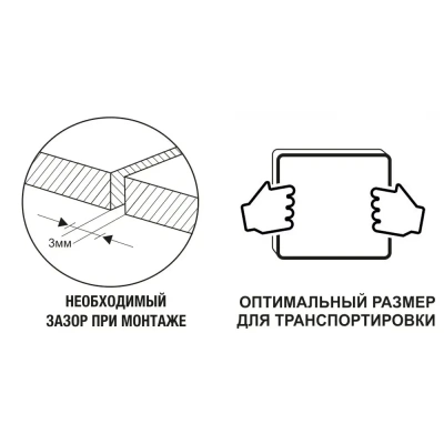 фанера 21 мм фк (4/4), размер 1525*1525 1,5*1,5 / в уп. 19шт