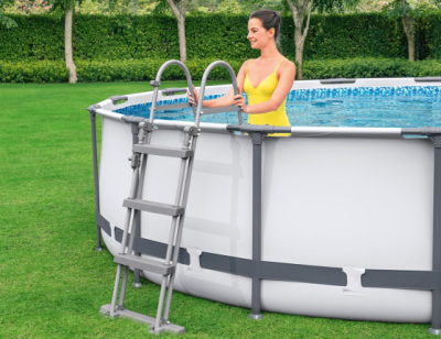 каркасный бассейн steel pro мах 366x122см, 10250л, фил.-насос 2006л/ч, лестница, тент, уп.1