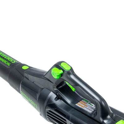 воздуходувка аккумуляторная бесщеточная greenworks gd82abiik5 1290 м3/ч, 82в, li-ion 1х5ач