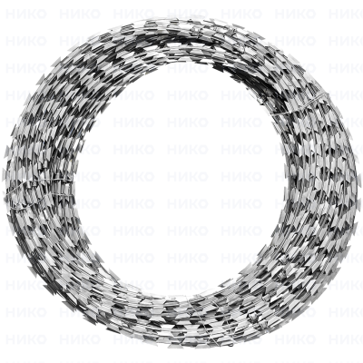 проволока колючая "егоза" d500 аклдл. 10 м.