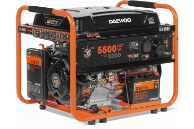 генератор бензиновый gda 6500е daewoo