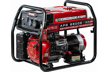 бензиновый генератор apg 8800e (n) alteco standard