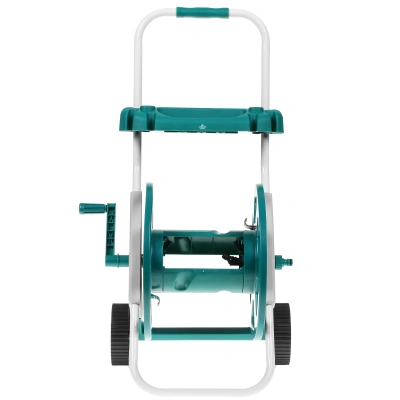 катушка (60 м, 1/2") на колесах для шланга raco распродажа