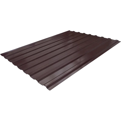 профнастил с 20 1,15*2м 0,45 мм ral 8017 шоколад