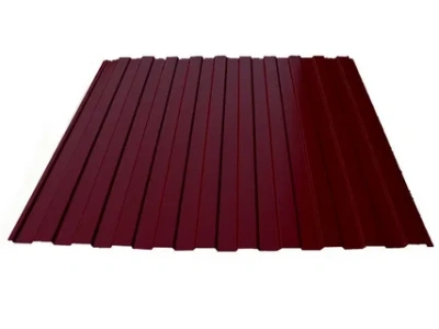 профнастил с 8 1,20*2м эконом ral 3005 красное вино