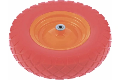 колесо полиуретан 380мм,2,7 кг pu 4.80/4.00*80 d16/12