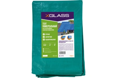 тент полиэтиленовый 4х6м, 120гр/м2