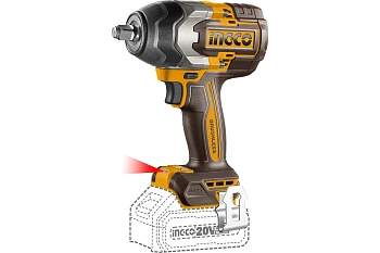 бесщеточный ударный гайковерт li-ion 20b ingco ciwli2050 industrial