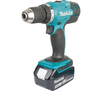 аккумуляторная дрель-шуруповерт makita ddf453rfe
