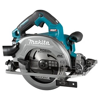 пила дисковая hs004gz01 makita (диск-190 мм, 6500 об/мин, глубина пропила 62,5 мм, 40в, без акб)