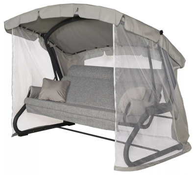 качели садовые "империя", цвет антрацит / артикул a43а.003