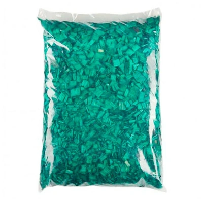 декоративная щепа зеленая 60л