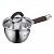 67-0114 ковш со стекл. крышкой 1,1л, 14x8,5 см linea truffle