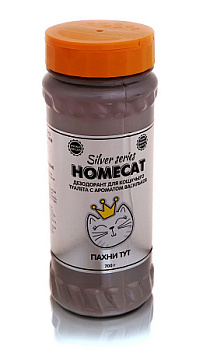 homecat silver series пахни тут 700 г дезодорант для кошачьего туалета с ароматом васильков 1х7