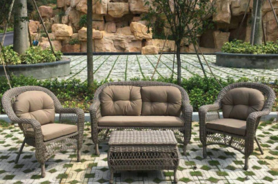 комплект мебели 2+1+1 lv520bb beige/beige/