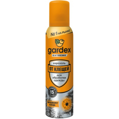 аэрозоль от клещей 150 мл. (6) gardex extreme