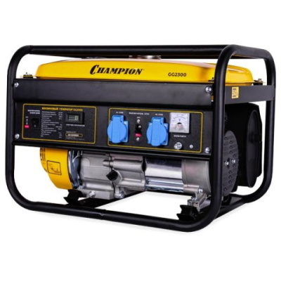 генератор champion gg2300 (2,3/2,5квт, ohv 7лс, 15л.с., 37кг)