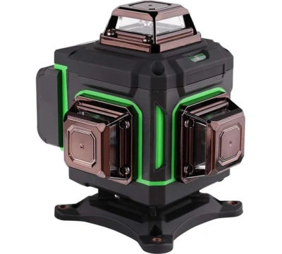 уровень лазерный amo ln 4d-360-7 зеленный луч 25м