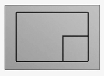 клавиша для инсталляции link pro/vector/link/hi-tec corner цвет хром матовый