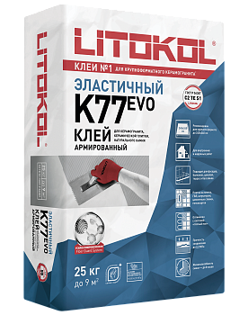 клеевая смесь superflex k77 25кг (54)
