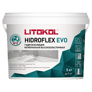 гидроизоляционная мастика hidroflex 5кг