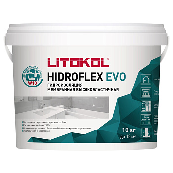 гидроизоляционная мастика hidroflex 10кг
